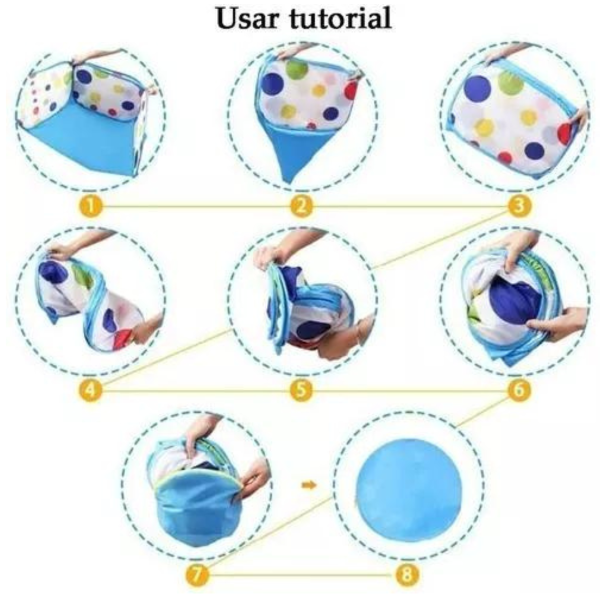 CARPA PISCINA CON TUNEL PARA NIÑOS