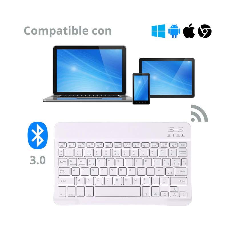 MINI TECLADO BLUETOOTH ULTRA SLIM