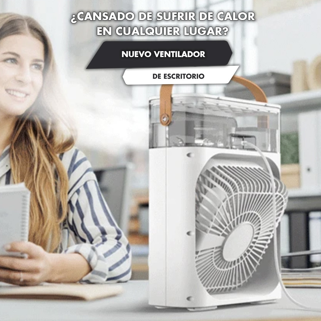 VENTILADOR-ENFRIADOR DE AIRE PORTÁTIL