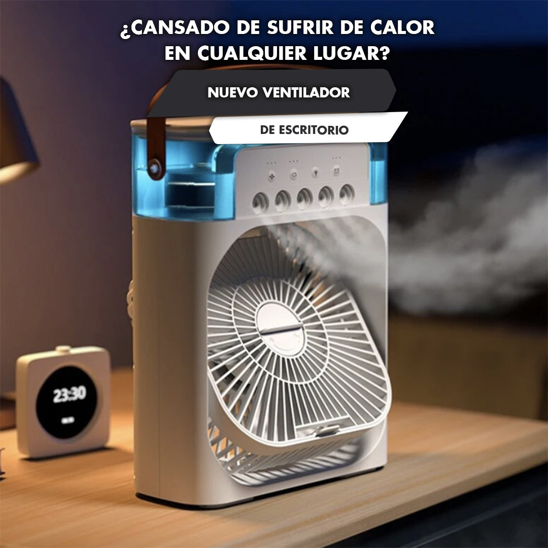 VENTILADOR-ENFRIADOR DE AIRE PORTÁTIL